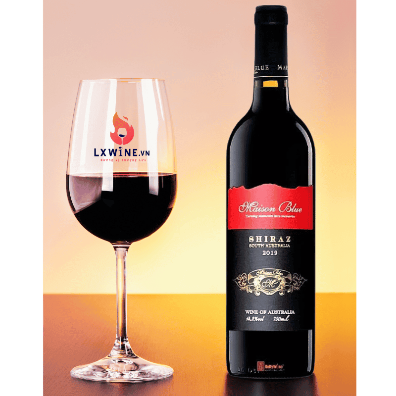 Rượu vang đỏ Úc Shiraz Maison Blue - Hương vị độc đáo